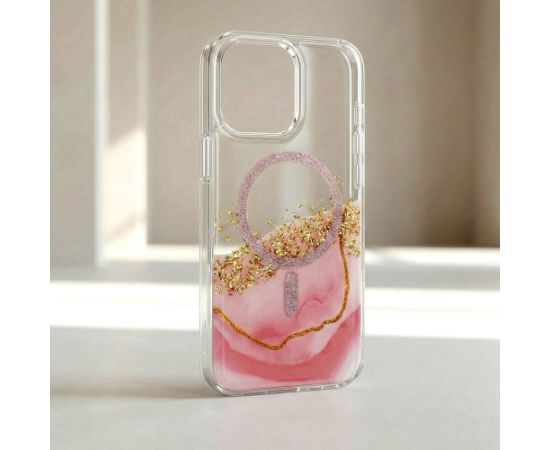 Mocco Epoxy Mag Back Case Aizmugurējais apvalks priekš Apple iPhone 17 Neoriģinālie Maciņi