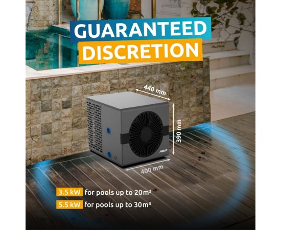 Poolex Nano Reversible 3.25kW Pool Heat Pump WiFi Peldbaseina siltumsūknis Тепловой насос для бассейна