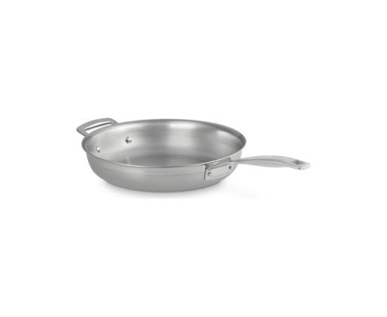 Le Creuset Трехслойная сковорода из нержавеющей стали без покрытия, диаметр 28 см. Pannas