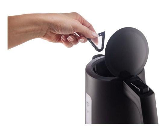 Gorenje K17OPB Kettle Electric 2200 W 1.7 L Plastic 360° rotational base Black Tējkannas (elektriskās)