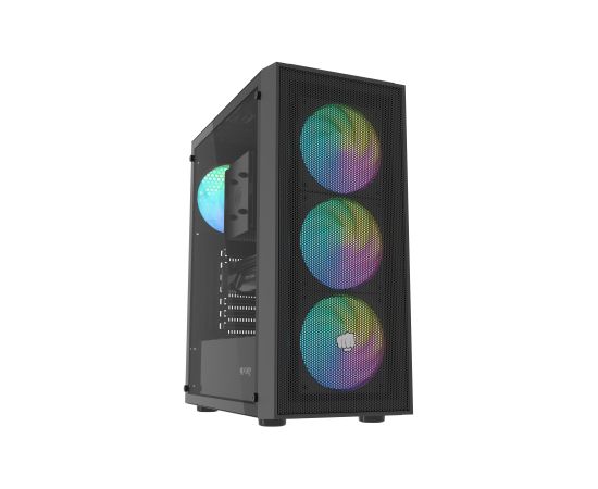 Fury PC Case SHOBO SH8F ARGB Black Midi Tower Корпуса