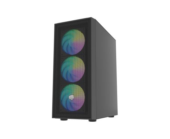 Fury PC Case SHOBO SH8F ARGB Black Midi Tower Корпуса