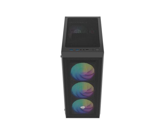 Fury PC Case SHOBO SH8F ARGB Black Midi Tower Корпуса