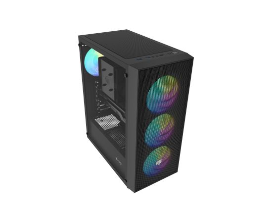 Fury PC Case SHOBO SH8F ARGB Black Midi Tower Корпуса