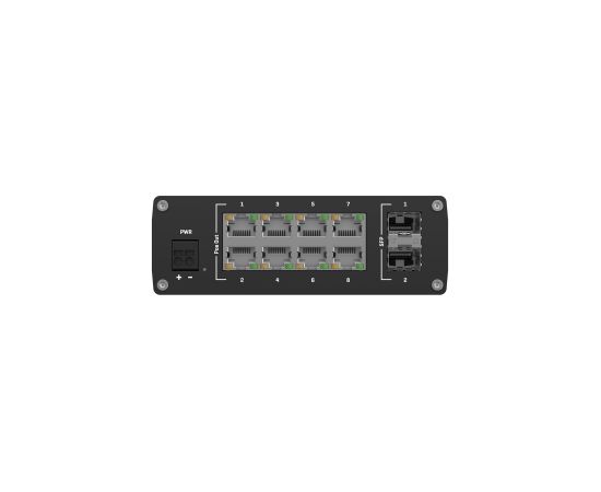Teltonika TSW200 Industrial POE+ Ethernet Switch DIN rail mountable SFP ports quantity 2 PoE+ ports quantity 8 Коммутаторы (Switch)