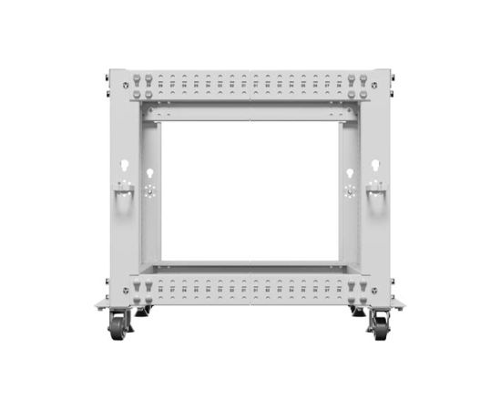 Lanberg Open Rack 19" 9U, adjustable OR01-6109-S 65.7 x 60 x 57.7 cm Gray Serveri un to komponentes