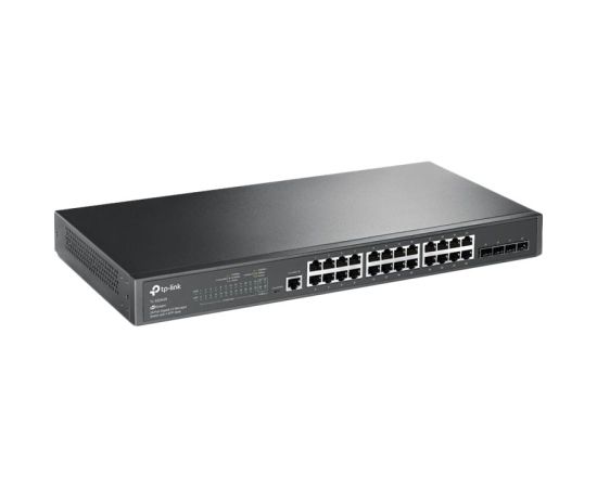 TP-LINK JetStream L2 Switch TL-SG3428 Web Managed Rackmountable SFP ports quantity 4 Power supply type Single Коммутаторы (Switch)