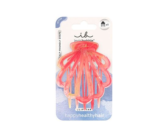 Invisibobble Clipstar Coral Hug L - Skřipec do vlasů Matu kopšana