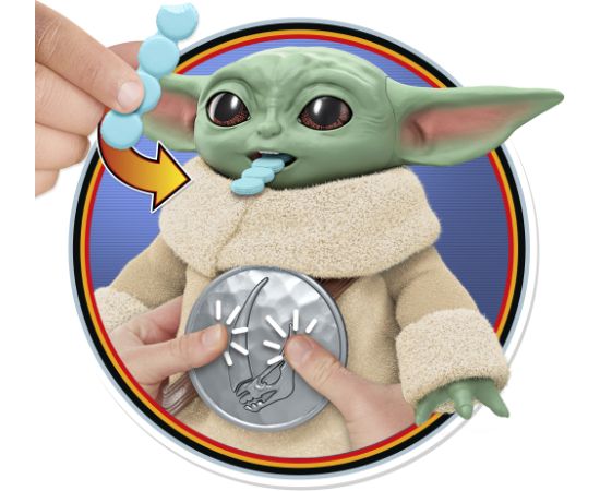 STAR WARS фигурка Грогу с аксессуаром для перекуса 16,5 см Фигурки и герои