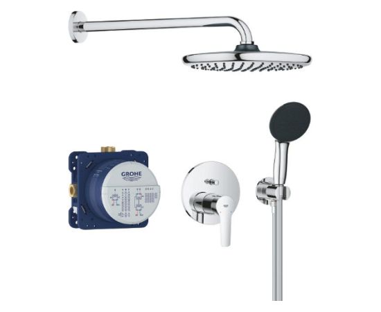 Grohe iebūvējama dušas sistēma ar dušas maisītāju Vitalio Start 250, hroms  Смесители для душа / Душевые системы