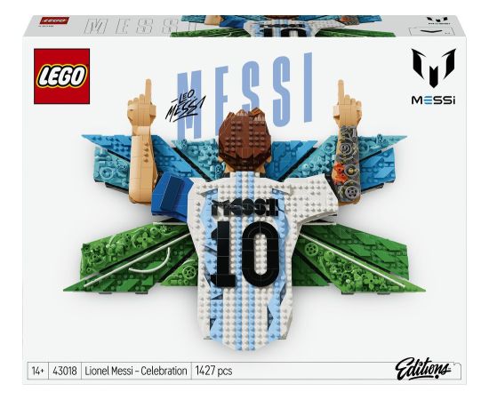 LEGO Editions Football Lionel Messi — cieszynka (43018) Jaunumi, Bērnu preces