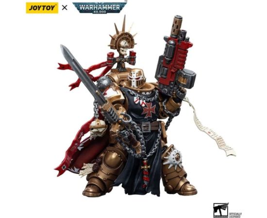 Figurka Figurka Warhammer 40K Black Templars High Marshal Helbrecht 1/18 - 12 cm Фигурки и герои