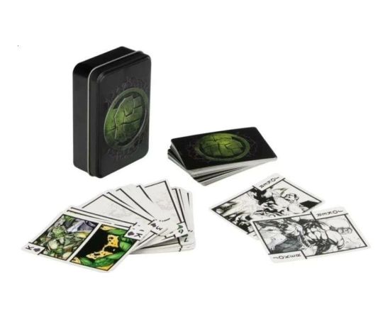 Paladone PALADONE Marvel Karty do gry w metalowej puszcze Hulk Galda spēles