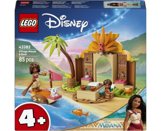 LEGO Disney Vaiana 2 Wiejska chatka i łódź (43282) Новости - Детские товары