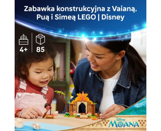 LEGO Disney Vaiana 2 Wiejska chatka i łódź (43282) Новости - Детские товары