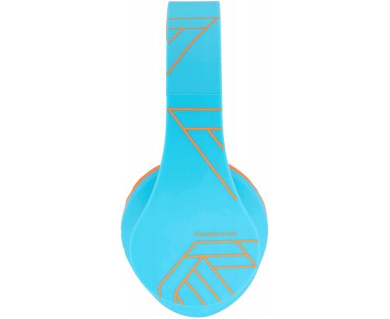 Austiņas PowerLocus P2 Kids Headphones blue/orange Austiņas