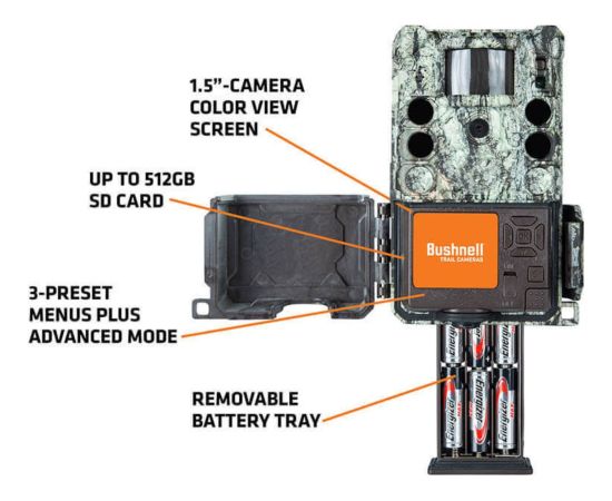 Bushnell Wildlife Camera 30MP Single Core 4K camo Новинки смартфонов и телефонов