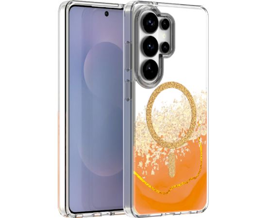 Mocco Epoxy Mag Back Case Aizmugurējais apvalks priekš Samsung Galaxy S25 Ultra Neoriģinālie Maciņi