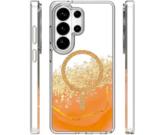 Mocco Epoxy Mag Back Case Aizmugurējais apvalks priekš Samsung Galaxy S25 Ultra Neoriģinālie Maciņi