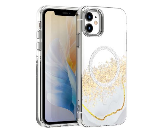 Mocco Epoxy Mag Back Case Aizmugurējais apvalks priekš Apple iPhone 11 Neoriģinālie Maciņi