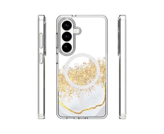 Mocco Epoxy Mag Back Case Aizmugurējais apvalks priekš Samsung Galaxy S25 FE Neoriģinālie Maciņi
