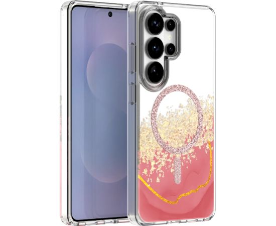 Mocco Epoxy Mag Back Case Aizmugurējais apvalks priekš Samsung Galaxy S25 Ultra Neoriģinālie Maciņi