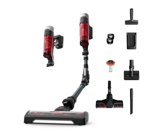 Tefal X-Force Flex 9.60 Complete, sarkana/pelēka - Bezvadu putekļu sūcējs Пылесосы
