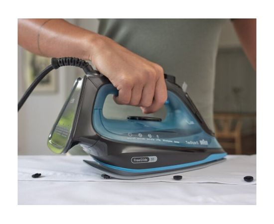 Braun TexStyle 5 Steam iron Ceramic soleplate 2600 W Black, Blue Gludekļi un sistēmas