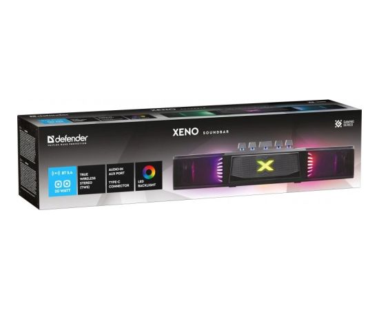 Defender SOUNDBAR XENO 20W LED BLUETOOTH Домашние кинотеатры Акустические системы(Soundbars)