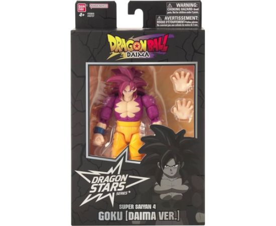 Bandai DRAGON BALL DRAGON STARS - GOKU SSJ 4 DAIMA Figūriņas un varoņi