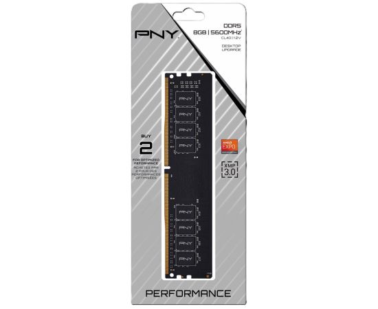 Pny Technologies Pamięć PNY Performance DDR5 8GB 5600MHz CL40 Оперативная память (RAM)