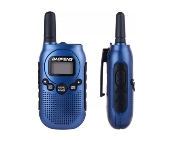 Walkie-Talkie Baofeng BF-T6 Panda Blue Rācijas