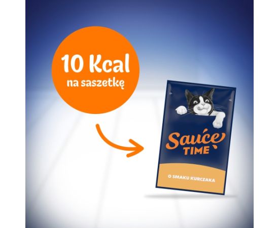 PURINA FELIX Sauce Gravy Liquid Chicken/Turkey6x40g Kaķu konservi