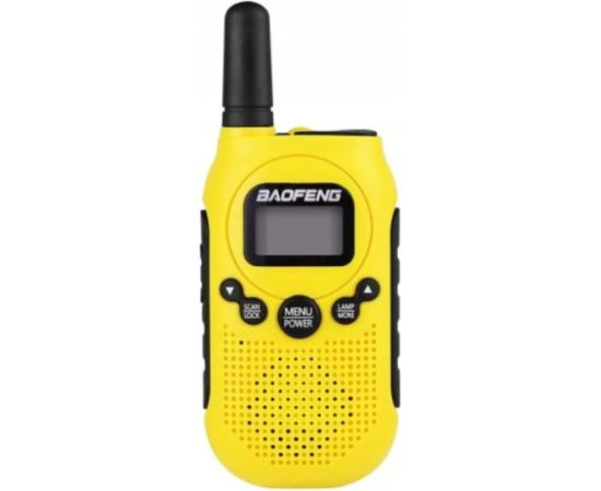 Walkie-Talkie Baofeng BF-T6 Panda Yellow Rācijas
