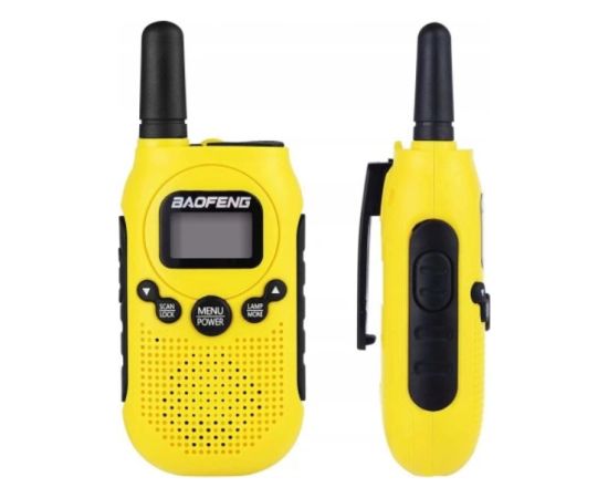 Walkie-Talkie Baofeng BF-T6 Panda Yellow Rācijas