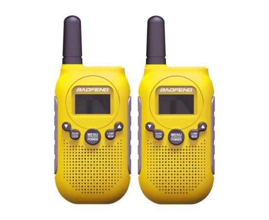 Walkie-Talkie Baofeng BF-T6 Panda Yellow Rācijas
