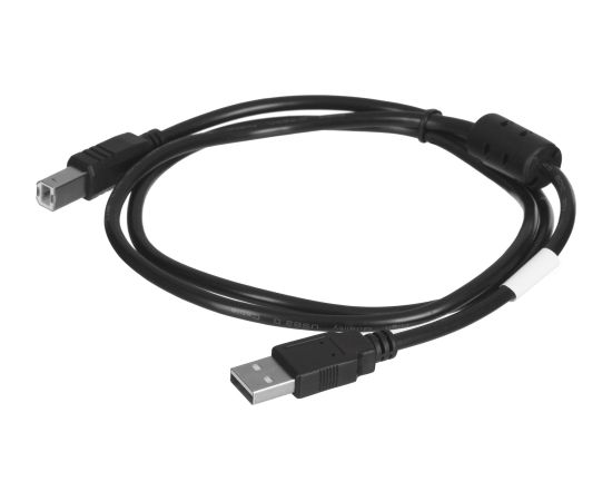 Lanberg CA-USBA-11CC-0010-BK USB cable 1 m 2.0 USB B Black Дата USB-кабели