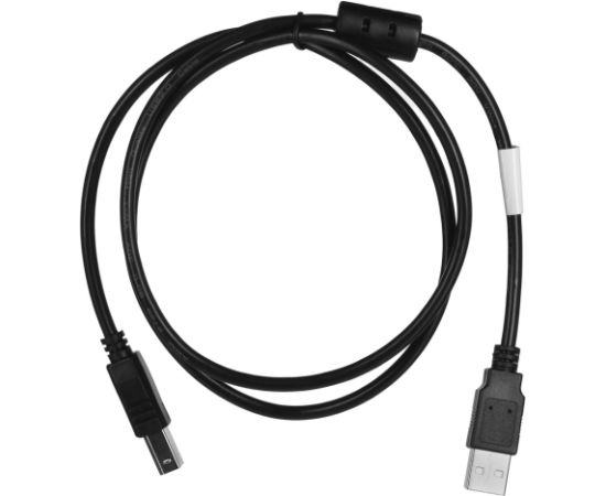 Lanberg CA-USBA-11CC-0010-BK USB cable 1 m 2.0 USB B Black Дата USB-кабели