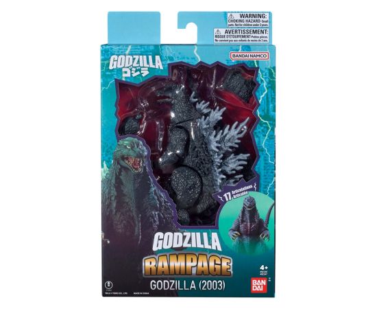 Bandai GODZILLA ACTION FIGURE - GODZILLA 2003 Figūriņas un varoņi