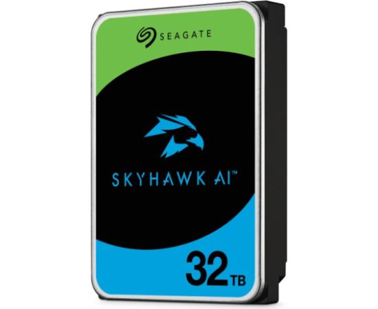 HDD Seagate Skyhawk AI 32TB SATA ST32000VE000 HDD Iekšējie cietie diski