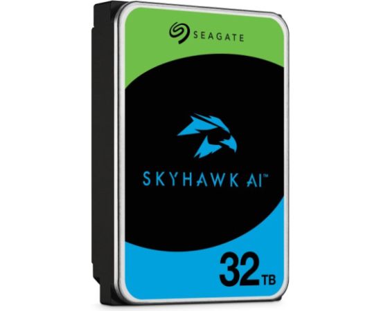 HDD Seagate Skyhawk AI 32TB SATA ST32000VE000 HDD Iekšējie cietie diski