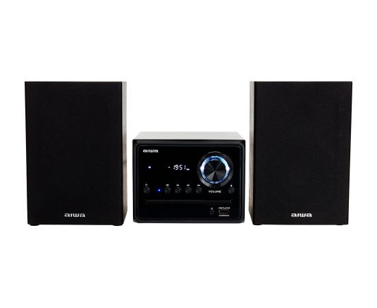 AIWA mikro mūzikas sistēma ar Bluetooth, melna - MSBTU-300MKII Музыкальные центры