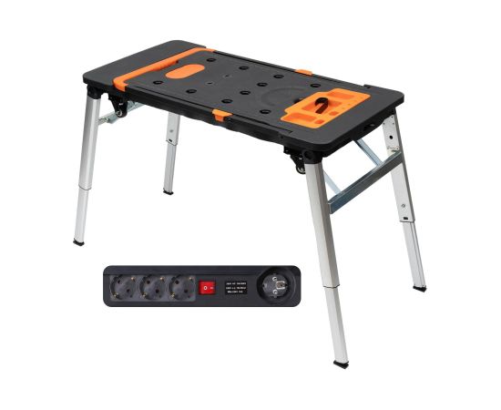 Mobils zāģēšanas galds un darba galds AWTools AW30581; 7in1; 550x1090 mm Рабочие столы, опоры и стойки