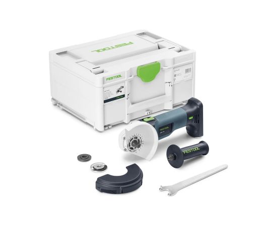 Akumulatora leņķa slīpmašīna Festool AGC 18-125 EB-Basic; 18 V (bez akumulatora un lādētāja) Slīpmašīnas