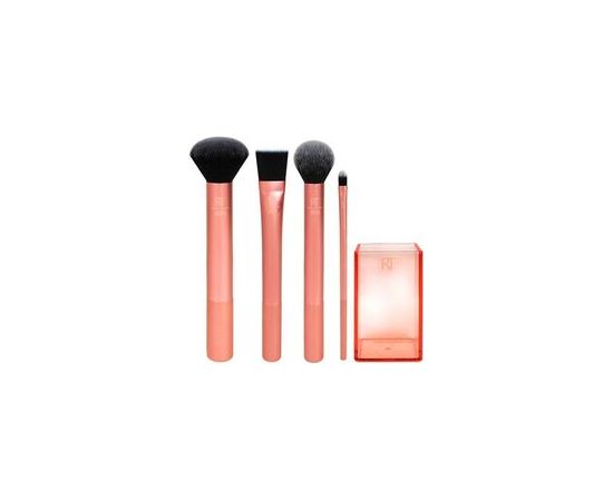 Real Techniques Flawless Base Set - Set of cosmetic brushes for a flawless surface Dekoratīvā kosmētika