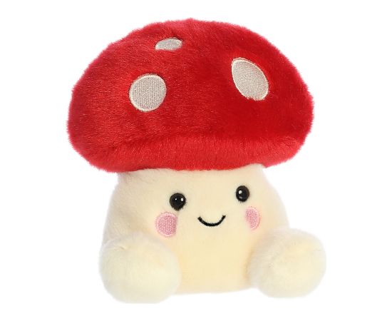 AURORA Palm Pals Plīša rotaļlieta sēne Amanita, 12 cm Mīkstās rotaļlietas