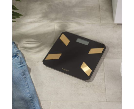 Salter SA00601BGCFEU12 Glass Analyser Scale, Black Ķermeņa svari