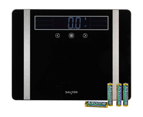 Salter SA00576FEU12 Extra Wide Analyser Scale, Black Ķermeņa svari