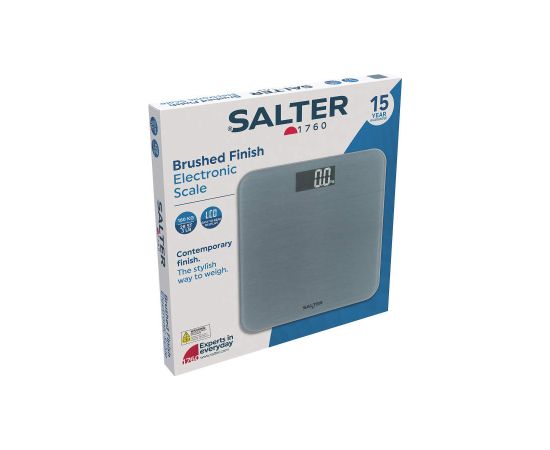 Salter SA00600GCFEU12 Brushed Finish Electronic Scale Ķermeņa svari