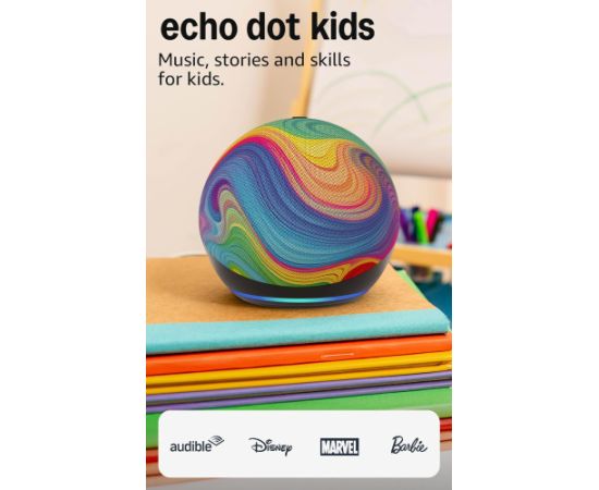 Amazon smart speaker Echo Dot 5 Kids Rainbow Jaunumi - Audio-Video